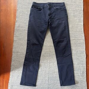 Banana Republic The Traveler Pant Slim Fit Men's Skinny Jeans Navy Blue 32 x 34